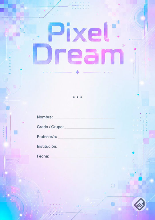 Portada Creativa Pixel Dream