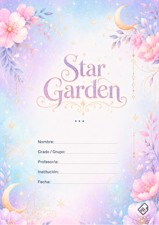 Portada Creativa Star Garden
