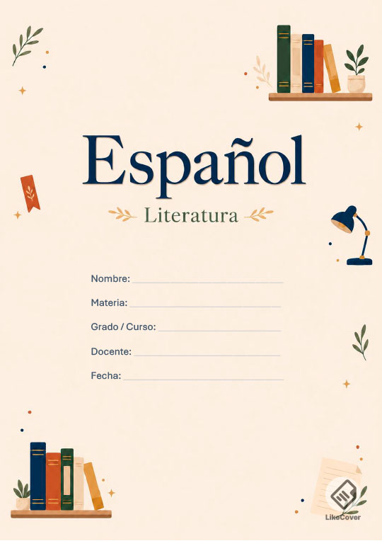 Portada Español fácil y bonita Library Glow
