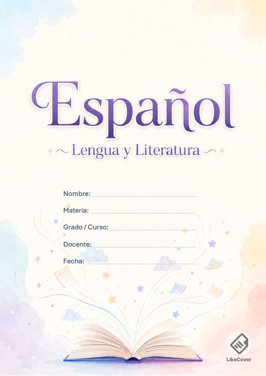 Portada Español fácil y bonita Story Cloud