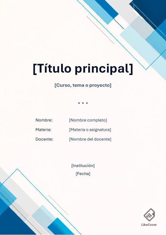 Portada Formal Azure Corner