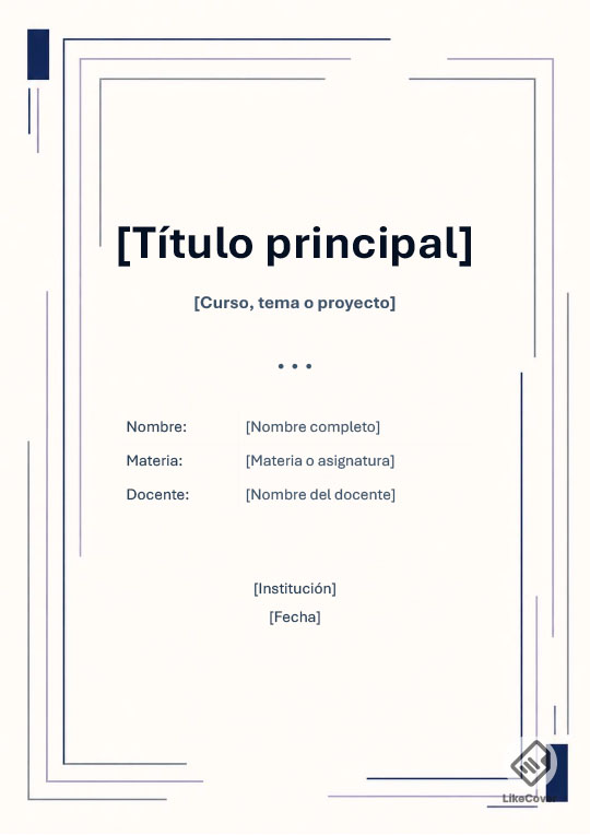 Portada Formal Indigo Portal