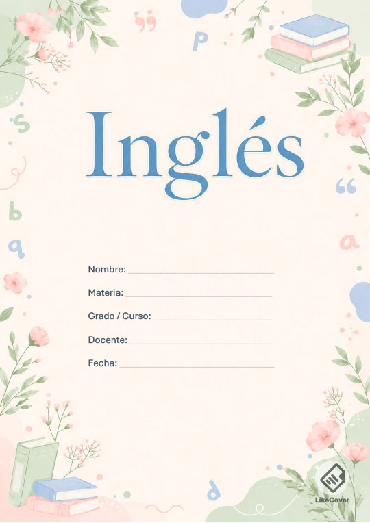 Portada Inglés fácil y bonita Grammar Bloom