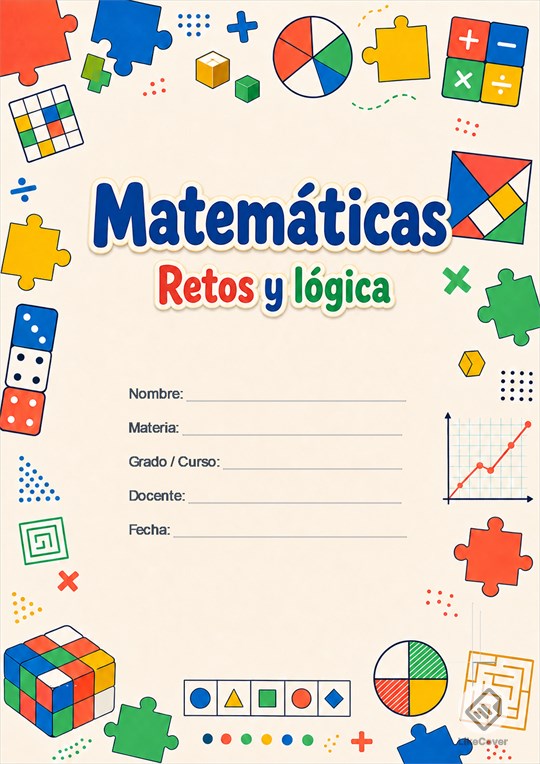 Portada Matemáticas Creativa Pop Puzzle