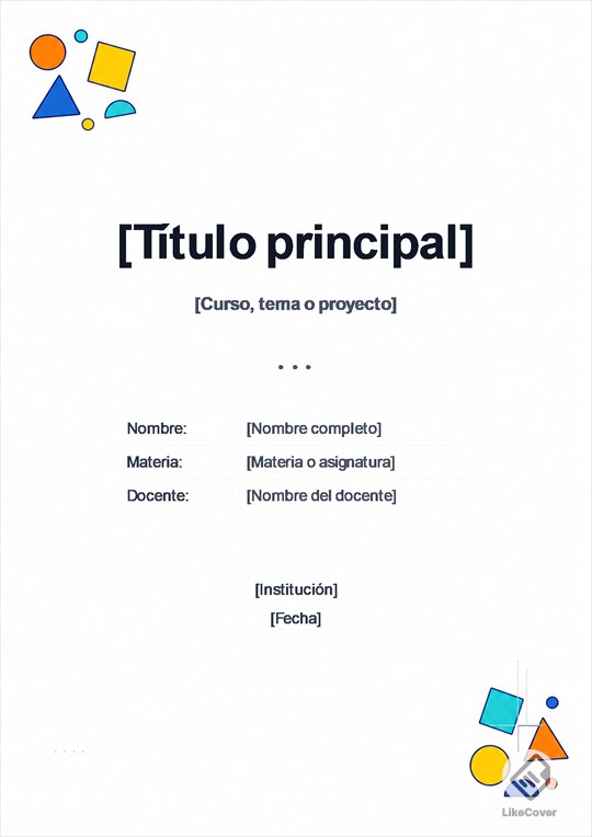 Portada Matemáticas fácil y bonita Figuras Felices