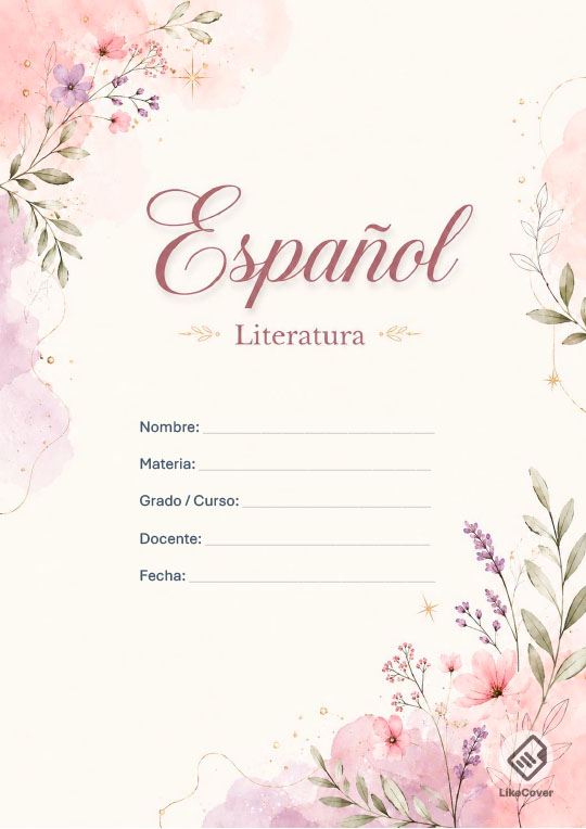 Portada de Español Aesthetic Bruma Floral