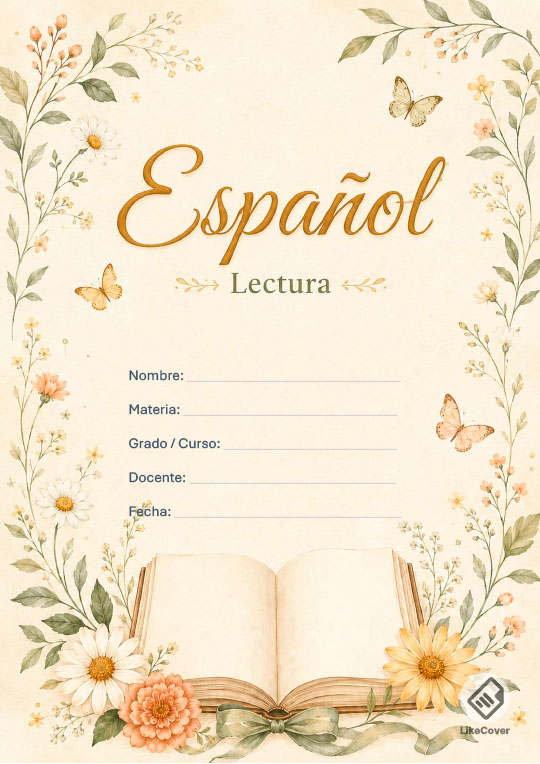 Portada de Español Aesthetic Jardín Lírico