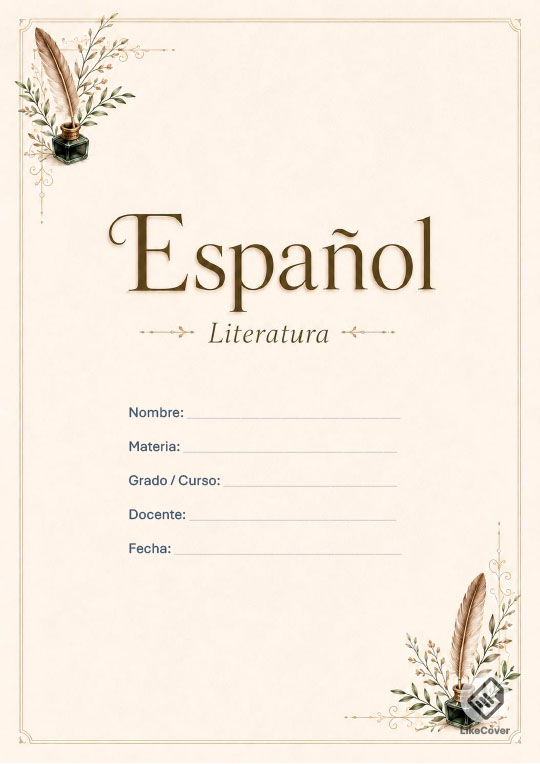 Portada de Español Aesthetic Margen Vintage