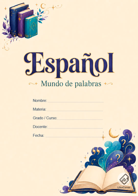 Portada de Español Creativa Mundo de Letras