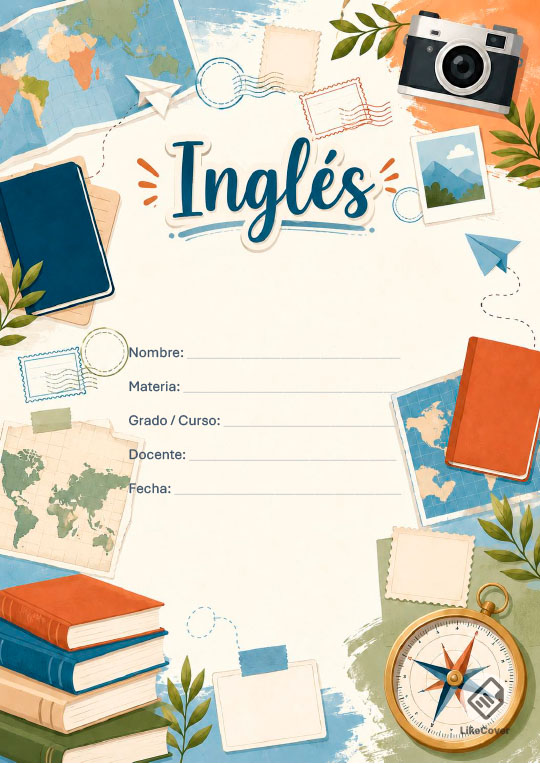 Portada Inglés creativa Dream Passport