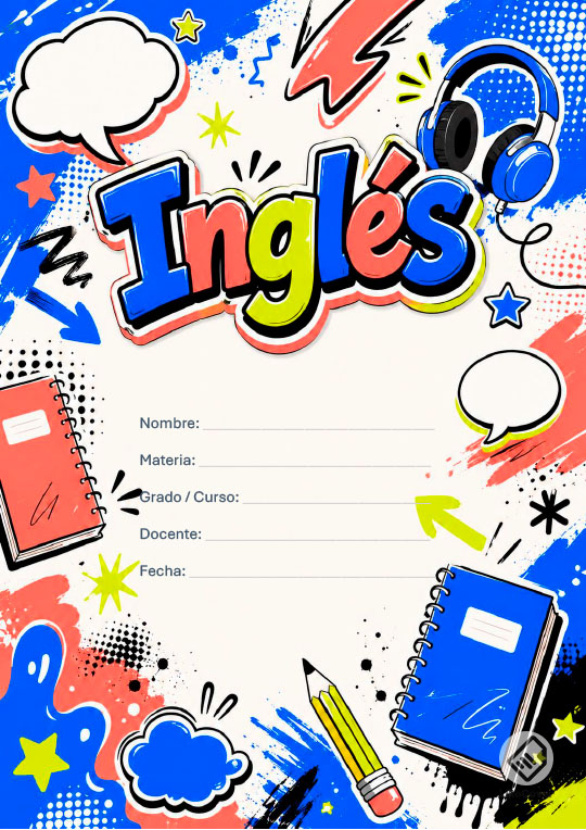 Portada Inglés creativa Urban Vibes